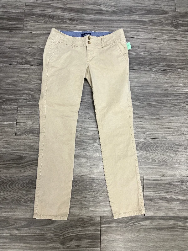 Heavy-duty work pants with tool pocket storage -Pants Chinos & Khakis By American Eagle In Tan, Size: 2