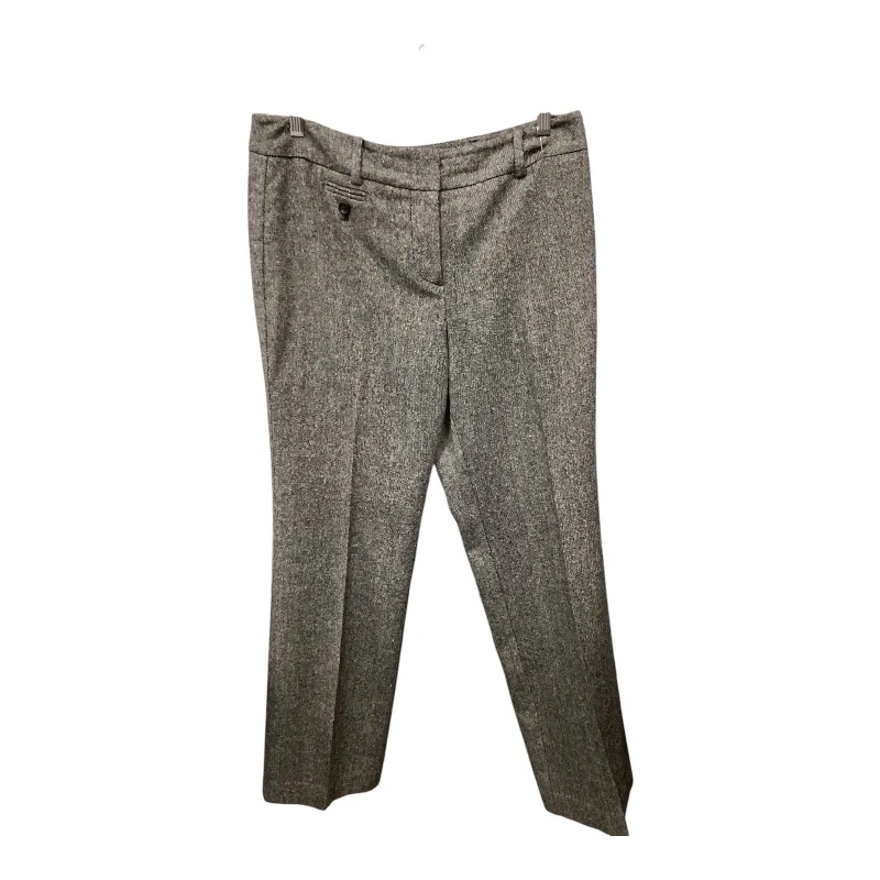 Cozy sweatpants pants for lazy Sunday mornings -Pants Dress By Ann Taylor In Grey, Size: 6p