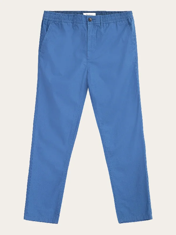 Windproof pants for chilly outdoor activities -TIM Organic Cotton Pant GOTS/Vegan - Moonlight Blue