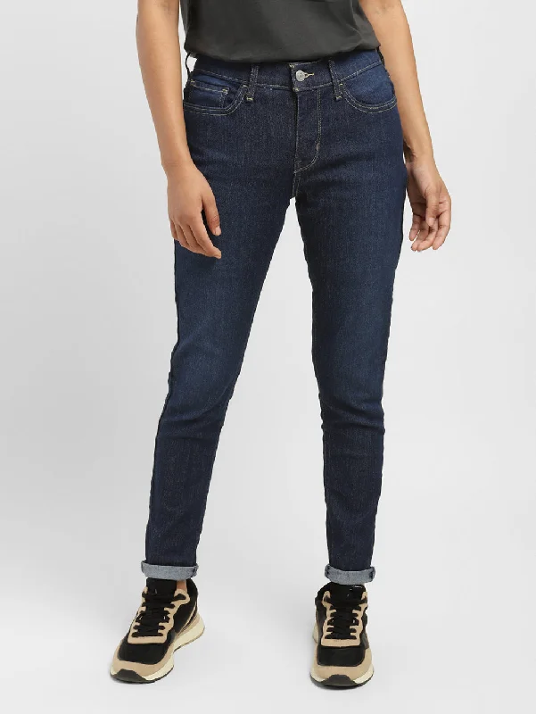 Bootcut Jeans for Flattering -Women's Mid Rise 710 Super Skinny Jeans