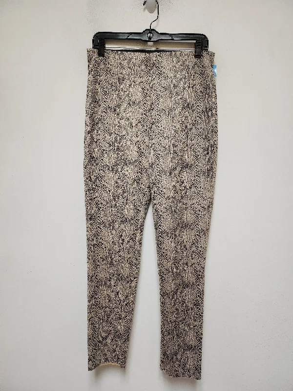 Lightweight jogger pants for summer evening strolls -Pants Other By Zara In Snakeskin Print, Size: 12