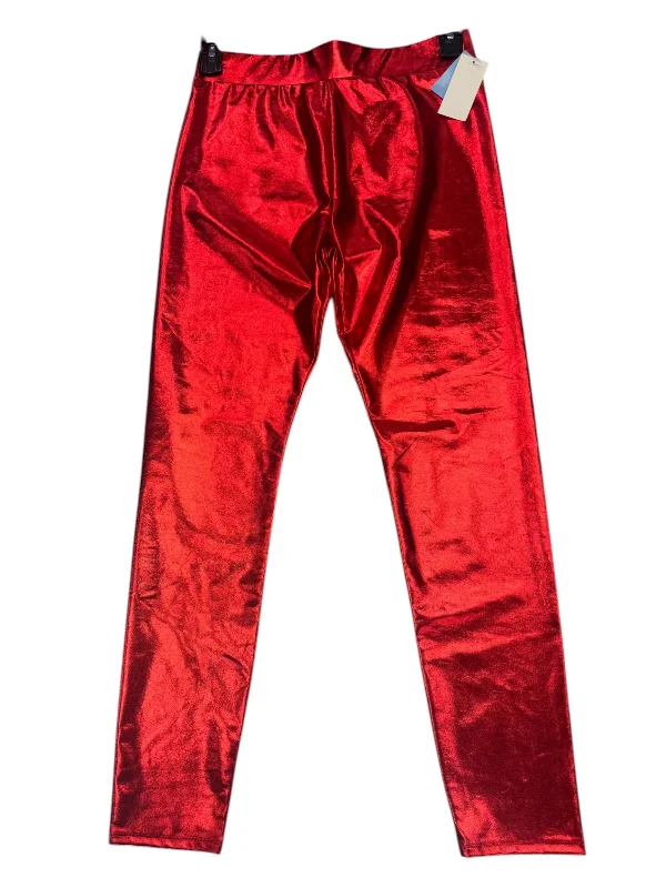 Quick-dry travel pants for adventurous globetrotters -Pants Dress By Zoe And Liv In Red, Size: 10