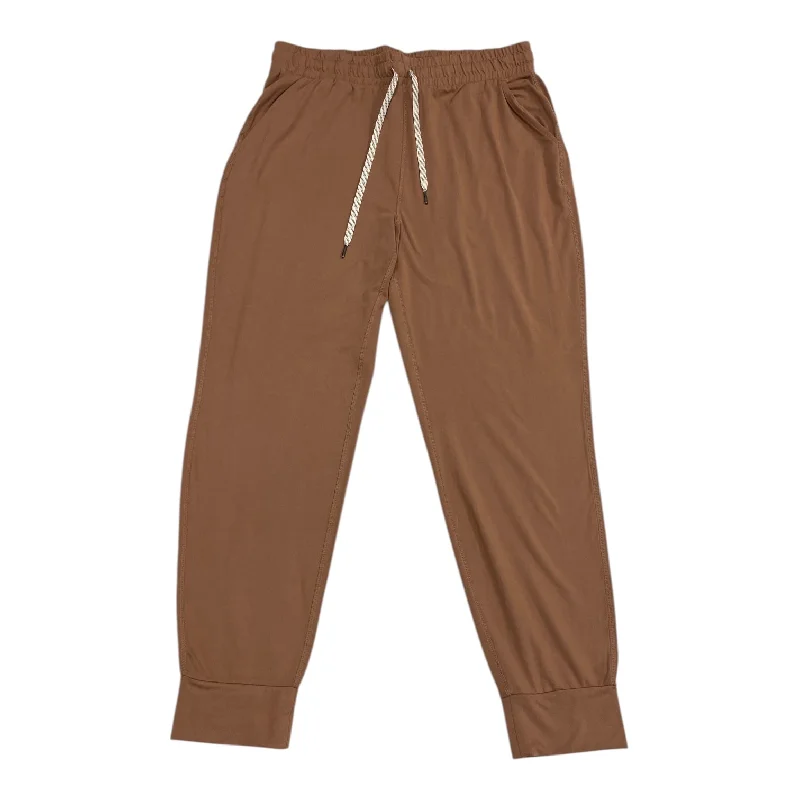 Moisture-wicking pants for intense gym workouts -Pants Joggers By Thread And Supply In Brown, Size: L