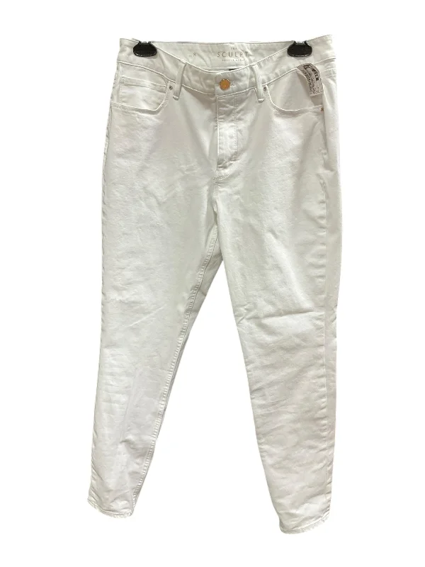 Durable twill pants for tough outdoor jobs -Pants Chinos & Khakis By White House Black Market In White, Size: 8