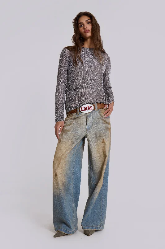 Colored Jeans for Variety -Mud Wash Colossus Jeans