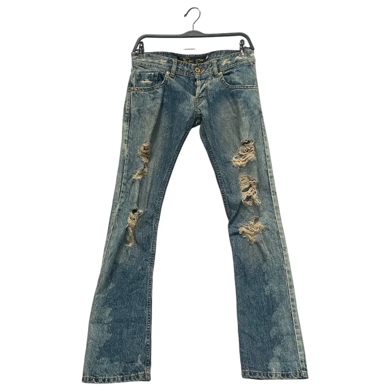 Work Jeans for Tough Jobs -Blondy/Skinny Pants/XS/Denim/IDG/Button Fly/Jacky's Tear/Gear?