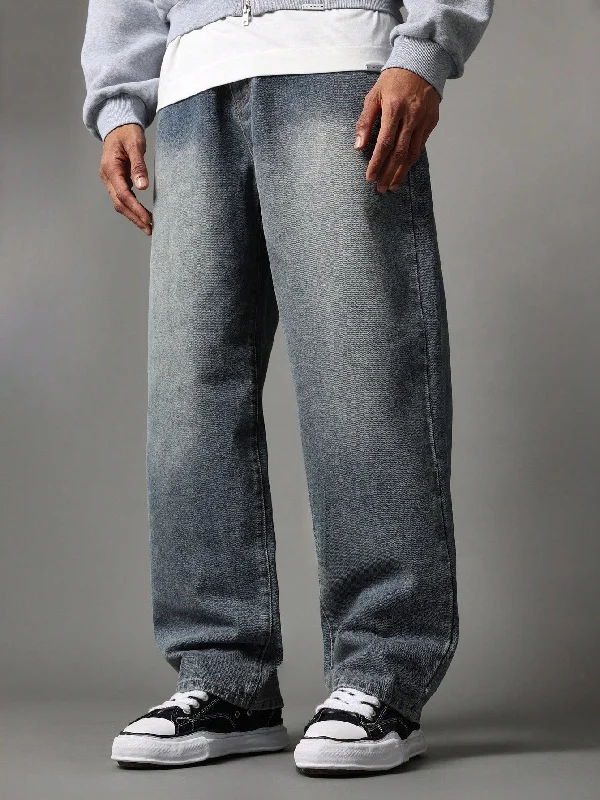 Birthday Jeans for Celebration -Skater Fit Washed Jean