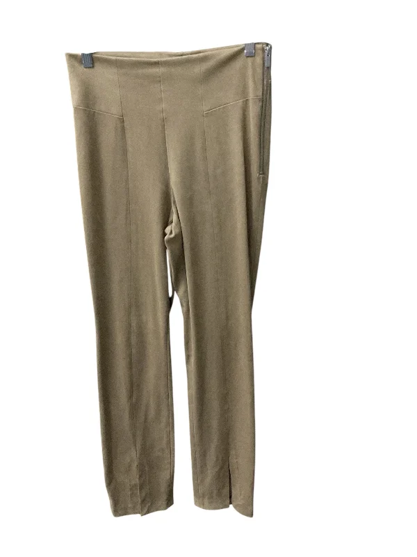 Stylish flare pants for retro party looks -Pants Dress By Good American In Tan, Size: 2