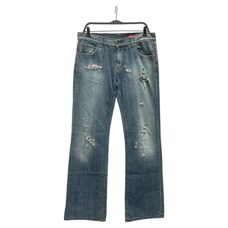 Low Waisted Jeans for Casual -MISS SIXTY/Bootcut Pants/32/Denim/BLU/boot cut med wash