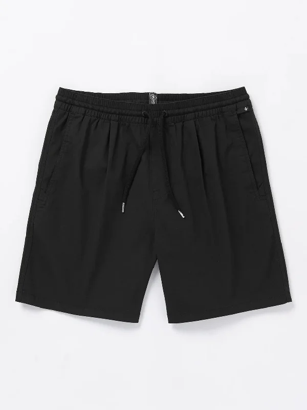 Best cargo shorts for women with side pockets for extra storage and convenience-Volcom Villa Rue Elastic Waist Shorts