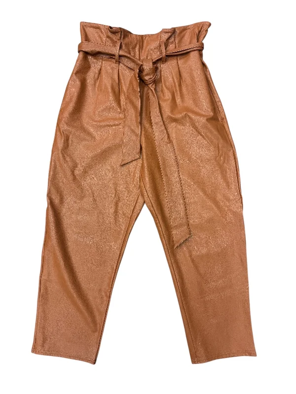 Soft jogger pants for relaxed weekend lounging -Pants Dress By Commando In Brown, Size: 2