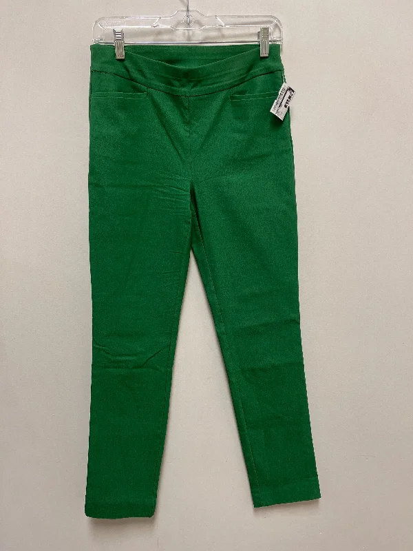 Heavy-duty ripstop pants for extreme hiking durability -Pants Other By Chicos In Green, Size: 0