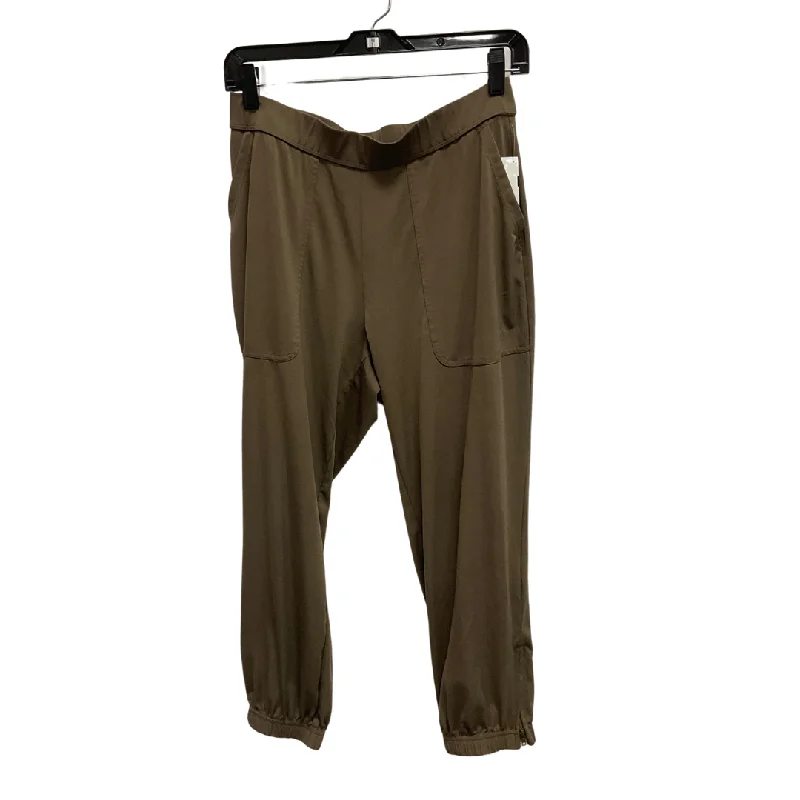 Durable canvas pants for heavy-duty work use -Pants Joggers By Lisa Rinna In Brown, Size: S