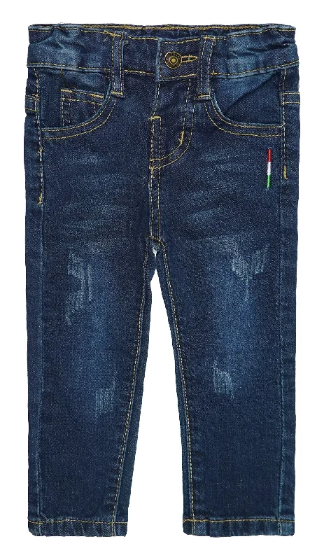 Jean Skirts for Feminine -Baby Little Boys Girls Ripped Denim Soft Slim Pants Jeans