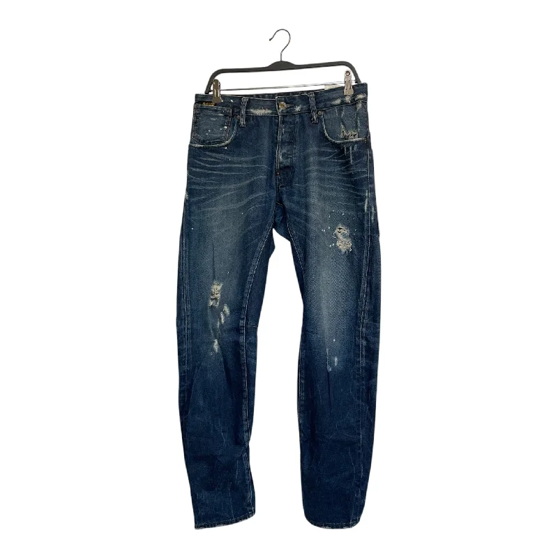 Weekend Jeans for Lazy -G-STAR RAW/Skinny Pants/31/Denim/IDG/A-CROTCHED TAPERED, SPLATTER