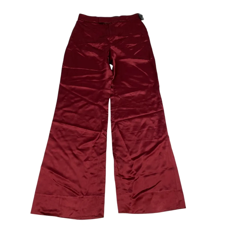 Durable denim pants for long-lasting everyday use -Pants Dress By Banana Republic In Red, Size: 4