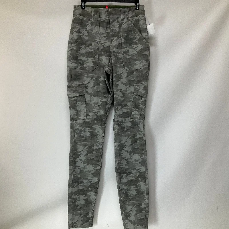 Stretch denim pants for curvy figure flattery -Pants Other By Spanx In Camouflage Print, Size: L