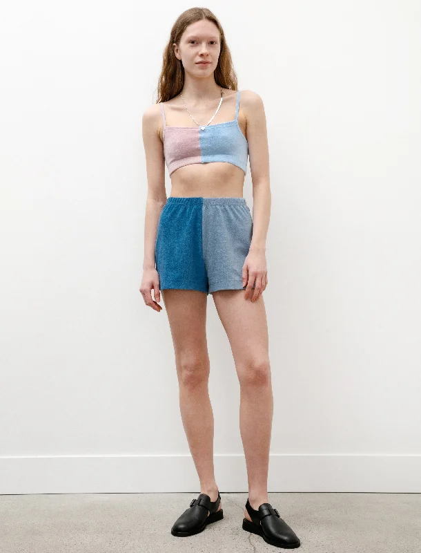 Classic denim shorts for women with frayed edges and a casual vibe-Flaming Grooves Shorts Lullabye