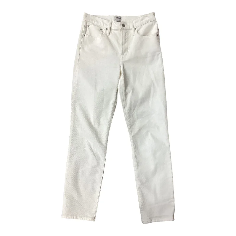 Adjustable waist pants for custom fit ease -Pants Corduroy By J. Crew In Cream, Size: 4