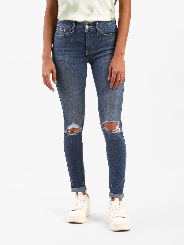 Casual Friday Jeans for Relaxed -Women's Mid Rise 711 SKinny Fit Jeans