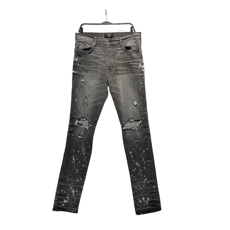 Zipper Fly Jeans for Convenience -AMIRI/Pants/34/Denim/GRY/