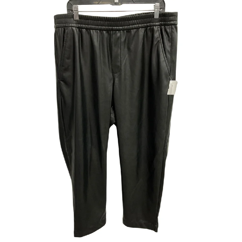 Vintage high-waisted pants for nostalgic wardrobe charm -Pants Chinos & Khakis By Gap In Black, Size: Xl