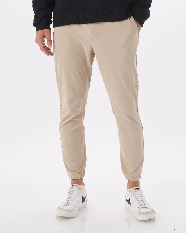 Relaxed fit pants for laid-back comfort wear -Aviation Jogger River Rock