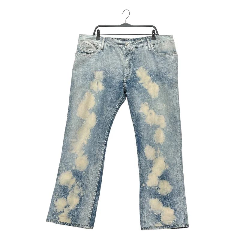 Boyfriend Jeans for Relaxed -ROBIN'S JEAN/Straight Pants/42/Denim/BLU/acid wash