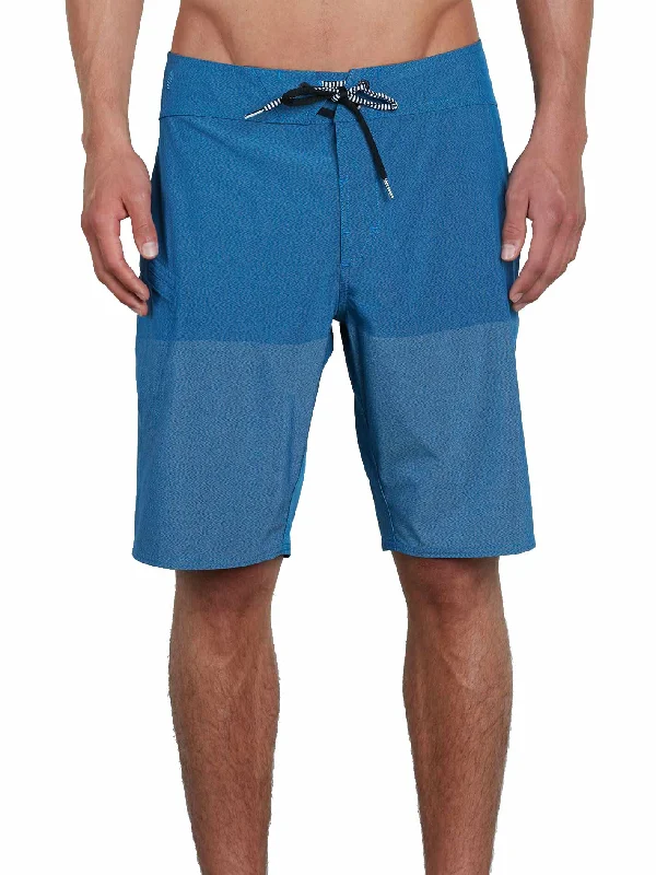 Best active shorts for men with an elastic waistband and flexibility for workouts-Volcom Lido Heather Mod Boardshorts