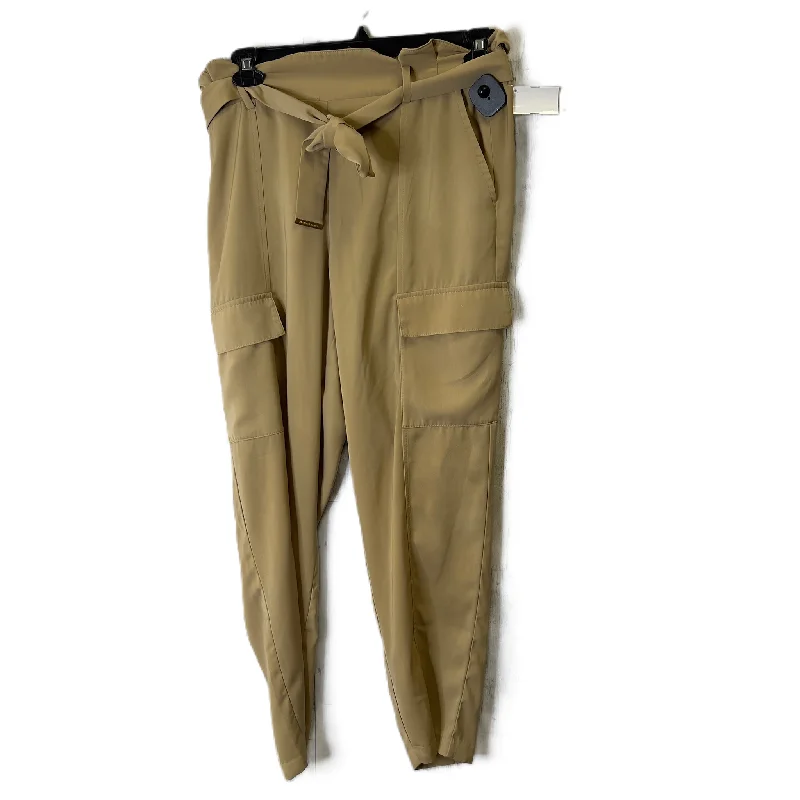 Tactical cargo pants for outdoor survival needs -Pants Cargo & Utility By Michael by Michael Kors In Brown, Size: L