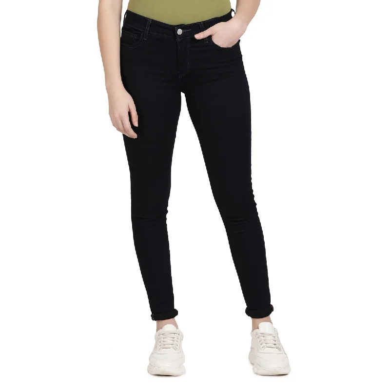 Boyfriend Jeans for Relaxed -Women's Mid Rise 710 Super Skinny Jeans