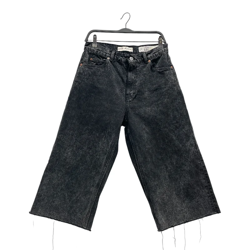 Fishing Jeans for Water -OUR LEGACY/Cropped Pants/XS/Denim/BLK/Chain Twill Capri