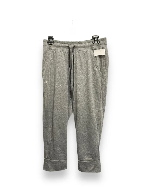 Tapered ankle pants for sleek modern silhouettes -Pants Joggers By Under Armour In Grey, Size: S