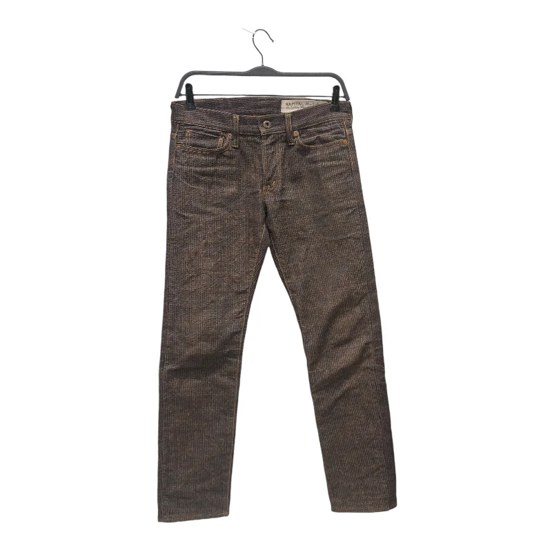 Carpenter Jeans for Function -KAPITAL/Skinny Pants/28/Cotton/BRW/All Over Print/CENTURY DENIM