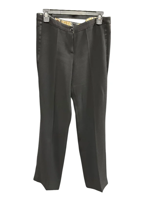 Stretch twill pants for flexible office comfort -Pants Dress By Clothes Mentor In Black, Size: 8