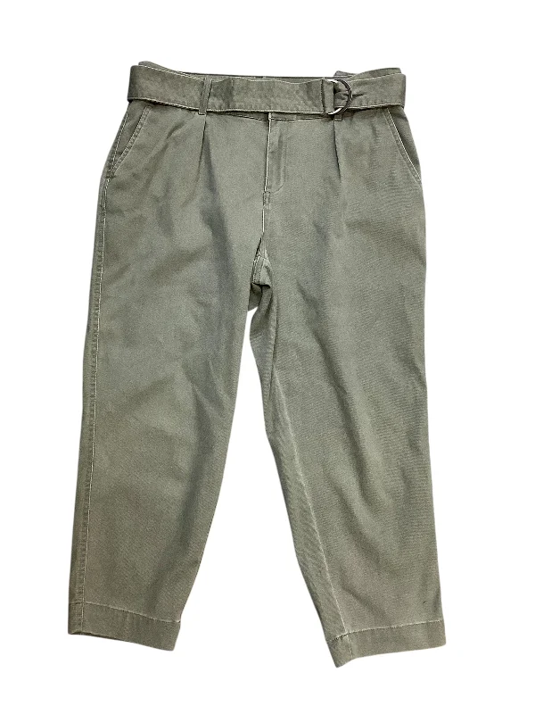 Heavy-duty work pants with tool pocket storage -Pants Chinos & Khakis By A New Day In Green, Size: 12