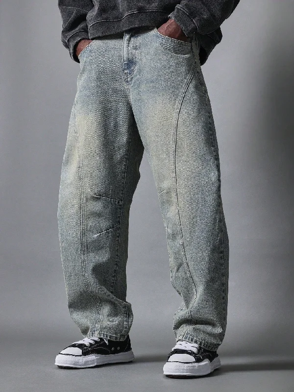 Office Jeans for Professional -Skater Fit Carpenter Jean