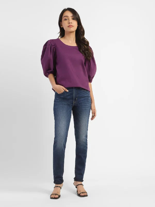 Colored Jeans for Variety -Women's High Rise 721 Skinny Fit Jeans