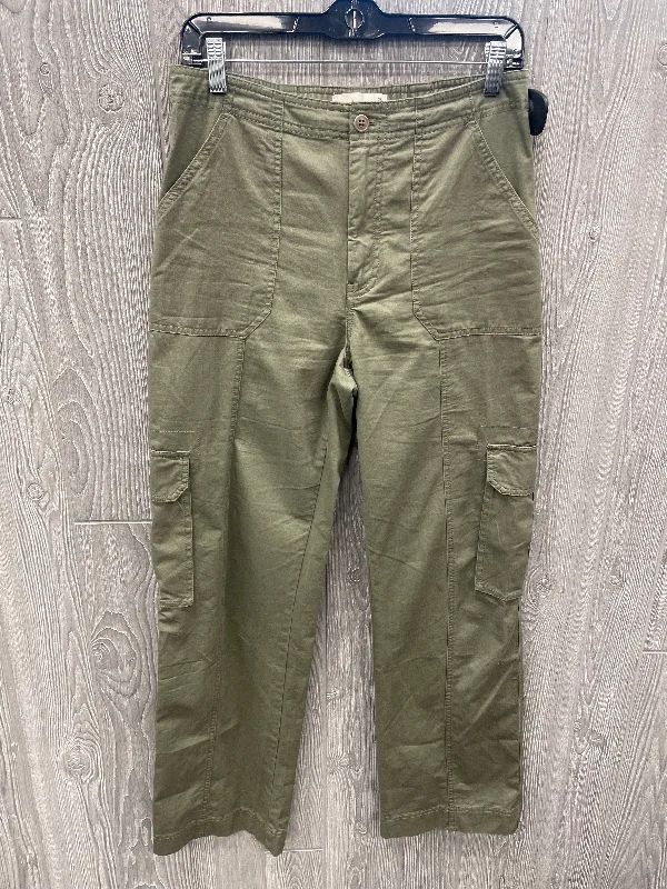 Elegant palazzo pants for formal party outfits -Pants Cargo & Utility By Abercrombie And Fitch In Green, Size: 6l