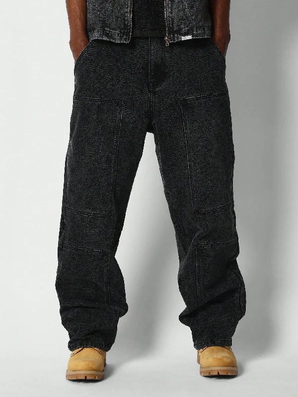 Graduation Jeans for Milestone -Loose Fit Baggy Carpenter Jean