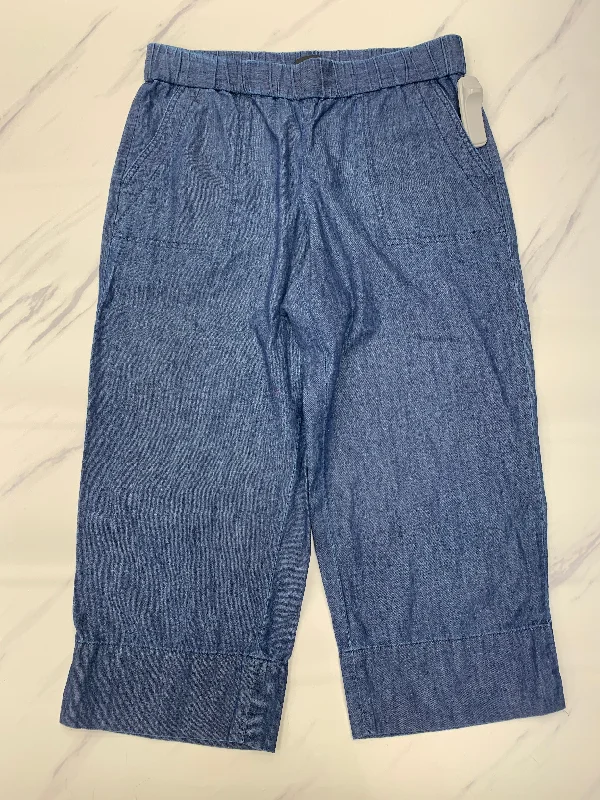 Weather-resistant pants for unpredictable climate needs -Pants Lounge By Talbots In Blue, Size: Mp