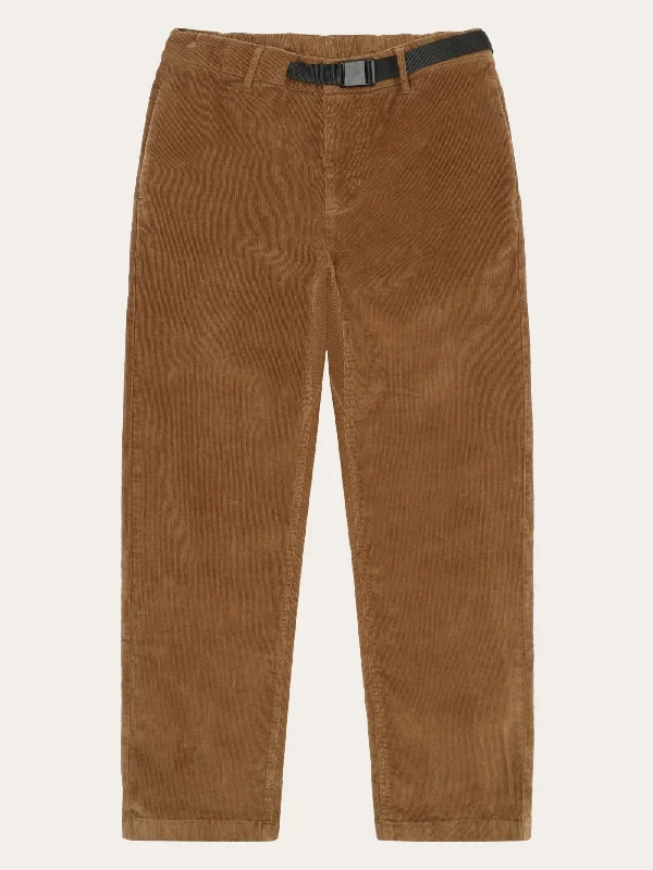 Tailored ankle pants for chic office outfits -FIG 14 wales corduroy pants - GOTS/Vegan - Dachshund