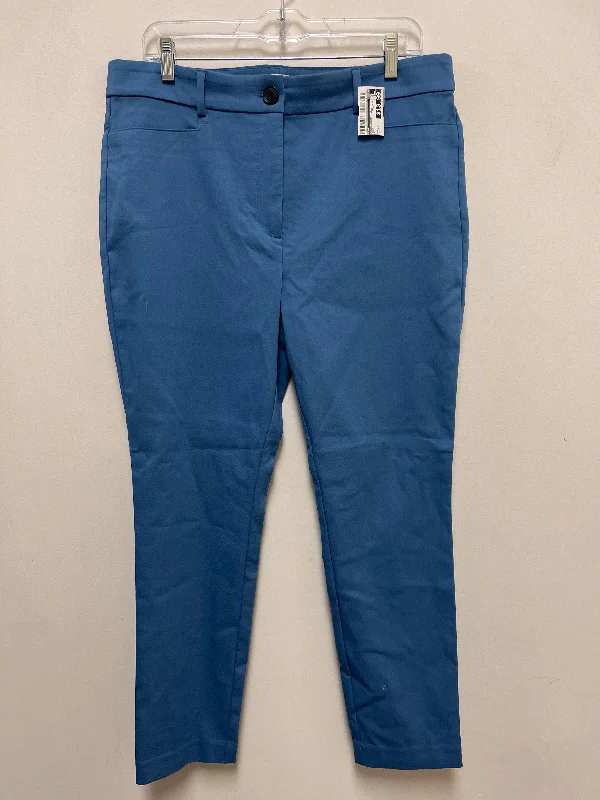 Soft jogger pants for relaxed weekend lounging -Pants Other By Loft In Blue, Size: 12