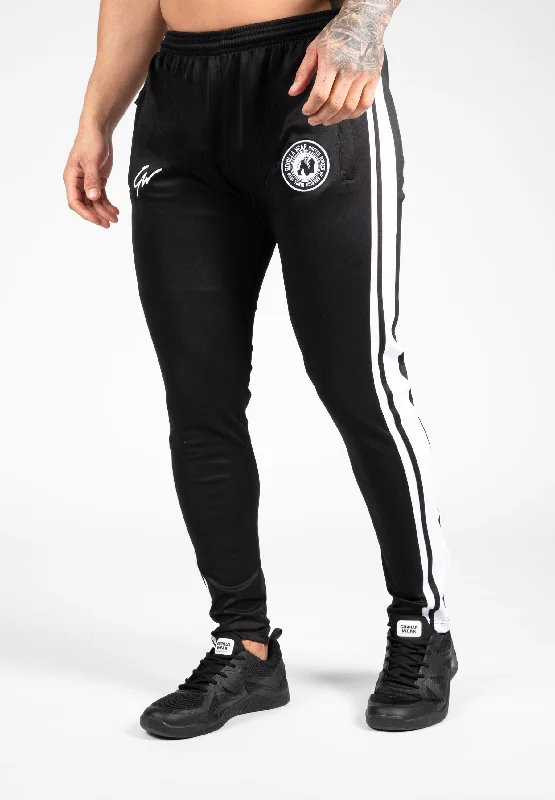 Tailored slim pants for polished business looks -Stratford Track Pants - Black