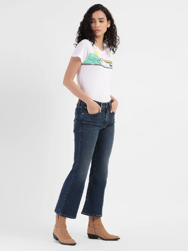 Acid Wash Jeans for Vintage -Women's 726 Bootcut Jeans