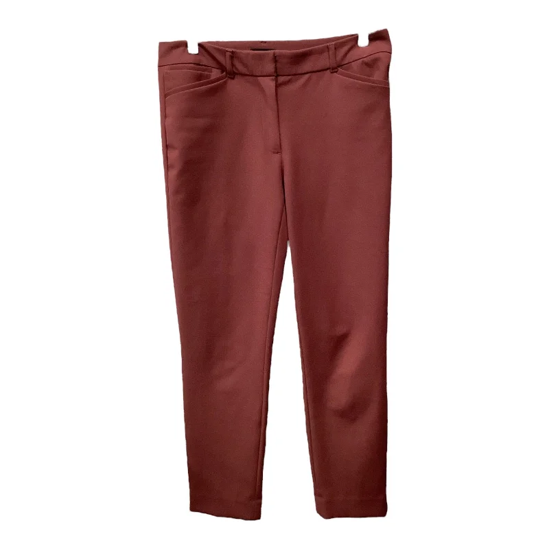 Breathable chino pants for warm climate comfort -Pants Dress By White House Black Market In Red, Size: 4