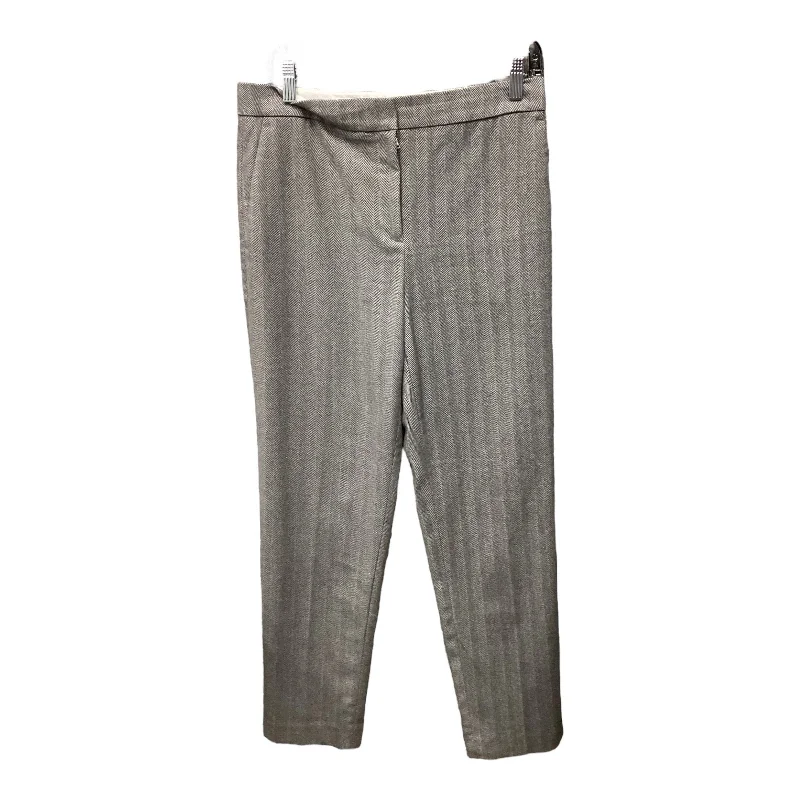 Stylish flare pants for retro party looks -Pants Dress By Ann Taylor In Grey, Size: 4