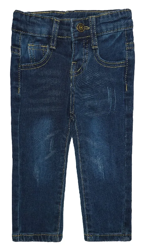 Carpenter Jeans for Function -Baby Little Boys Girls Ripped Strechy Denim Soft Pants Jeans