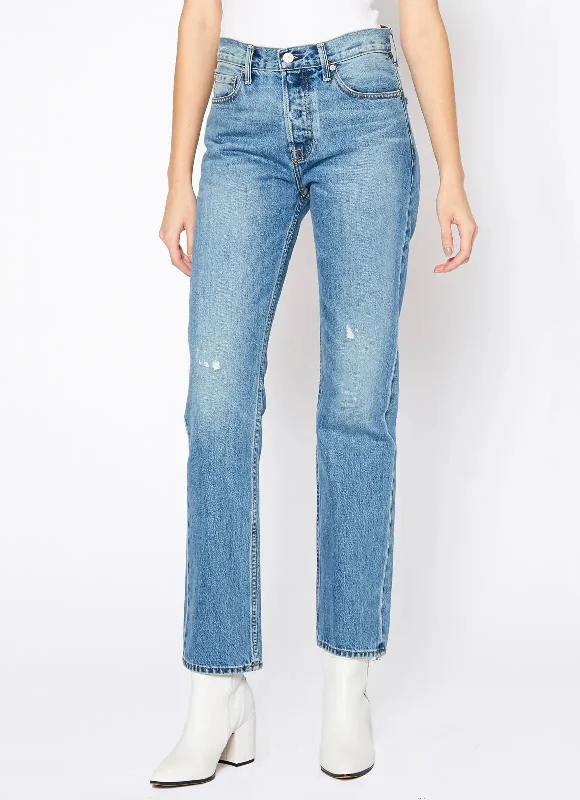 Tapered Jeans for Modern -Peace Boyfriend Denim