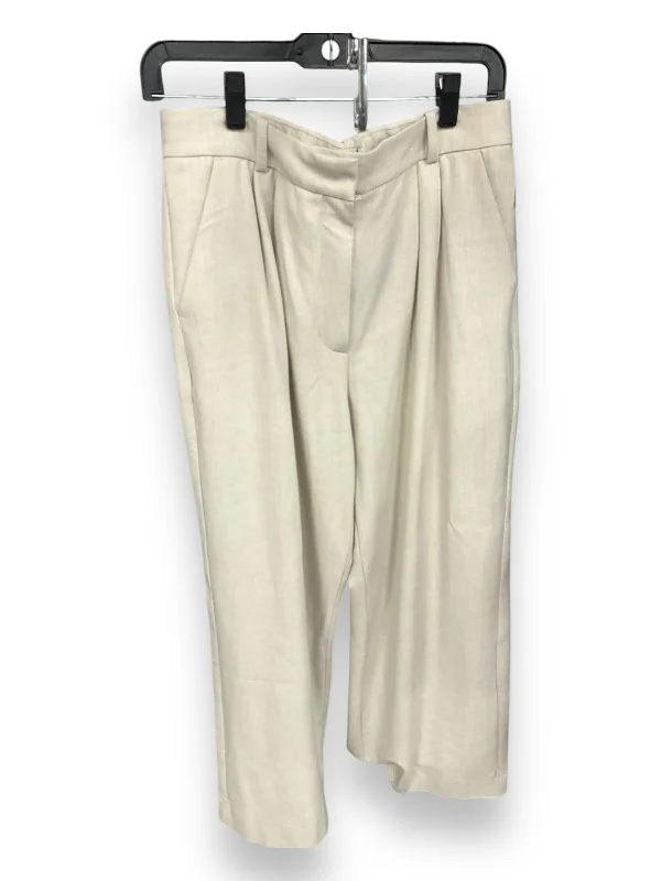 Soft stretch pants for all-day wear ease -Pants Chinos & Khakis By Abercrombie And Fitch In Cream, Size: 10p